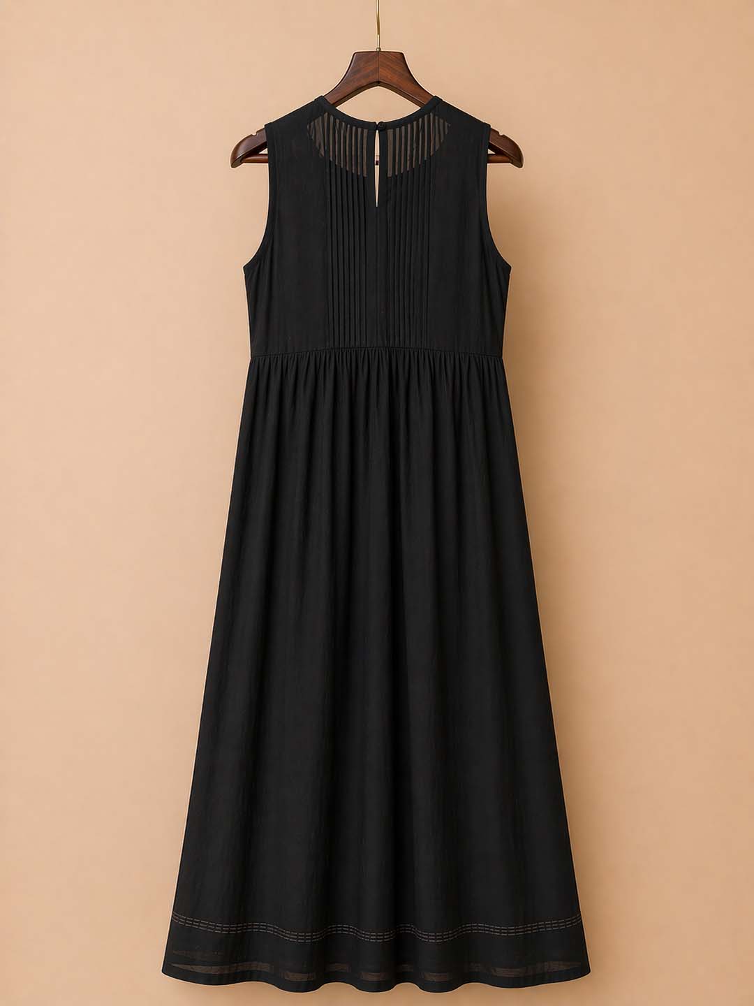 Saani Black Aline Dress
