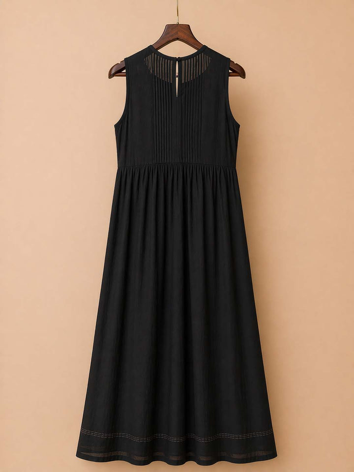 Saani Black Aline Dress