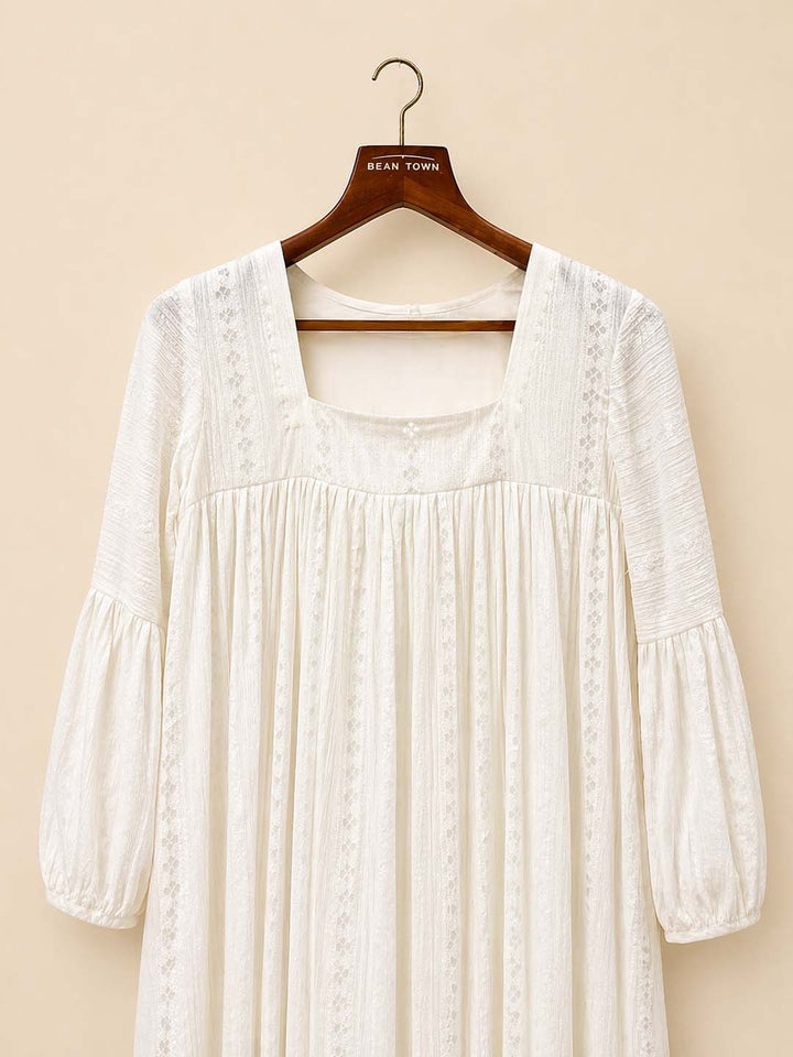 Snowflake Flared Dress